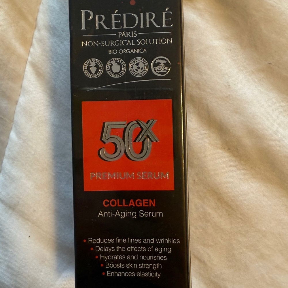 Prédiré 50X Premium Collagen Serum - Black and Red